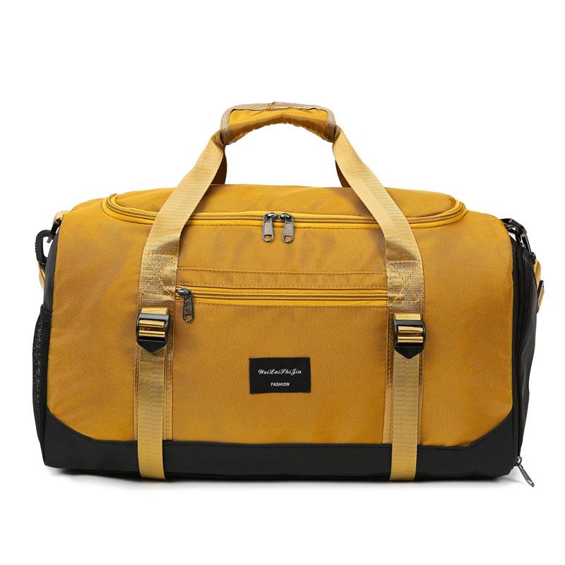 Multifunctional portable travel bag Large capacity storage Short-haul luggage bag Waterproof yoga shoulder fitness sports bag