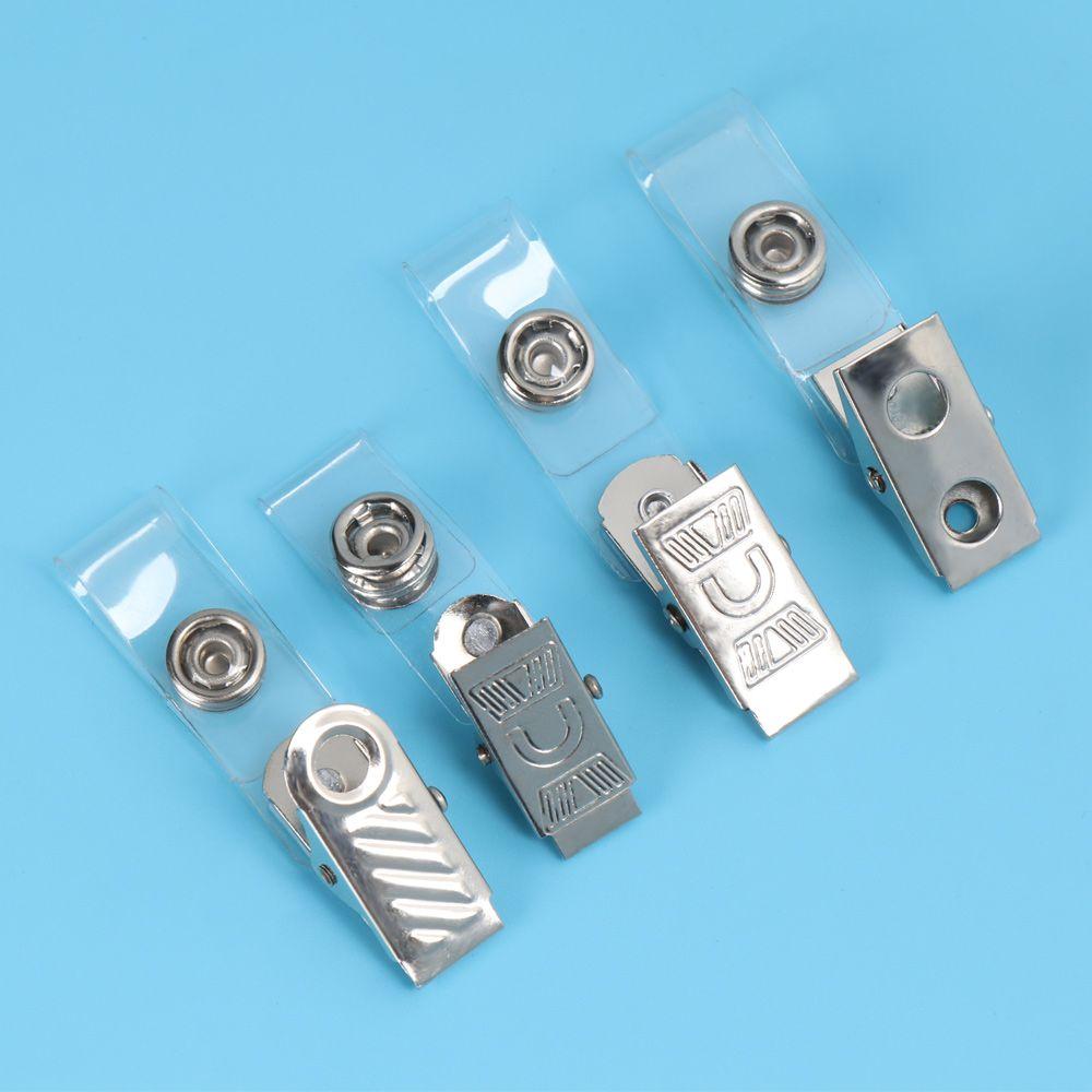 Retractable Reel Skipping Metal Pull Kawaii Clips ID Card Badge Card Holders Lanyard Clip