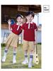 Girls' Kindergarten Spring & Autumn Academic-Style Three-Piece School Uniform Set