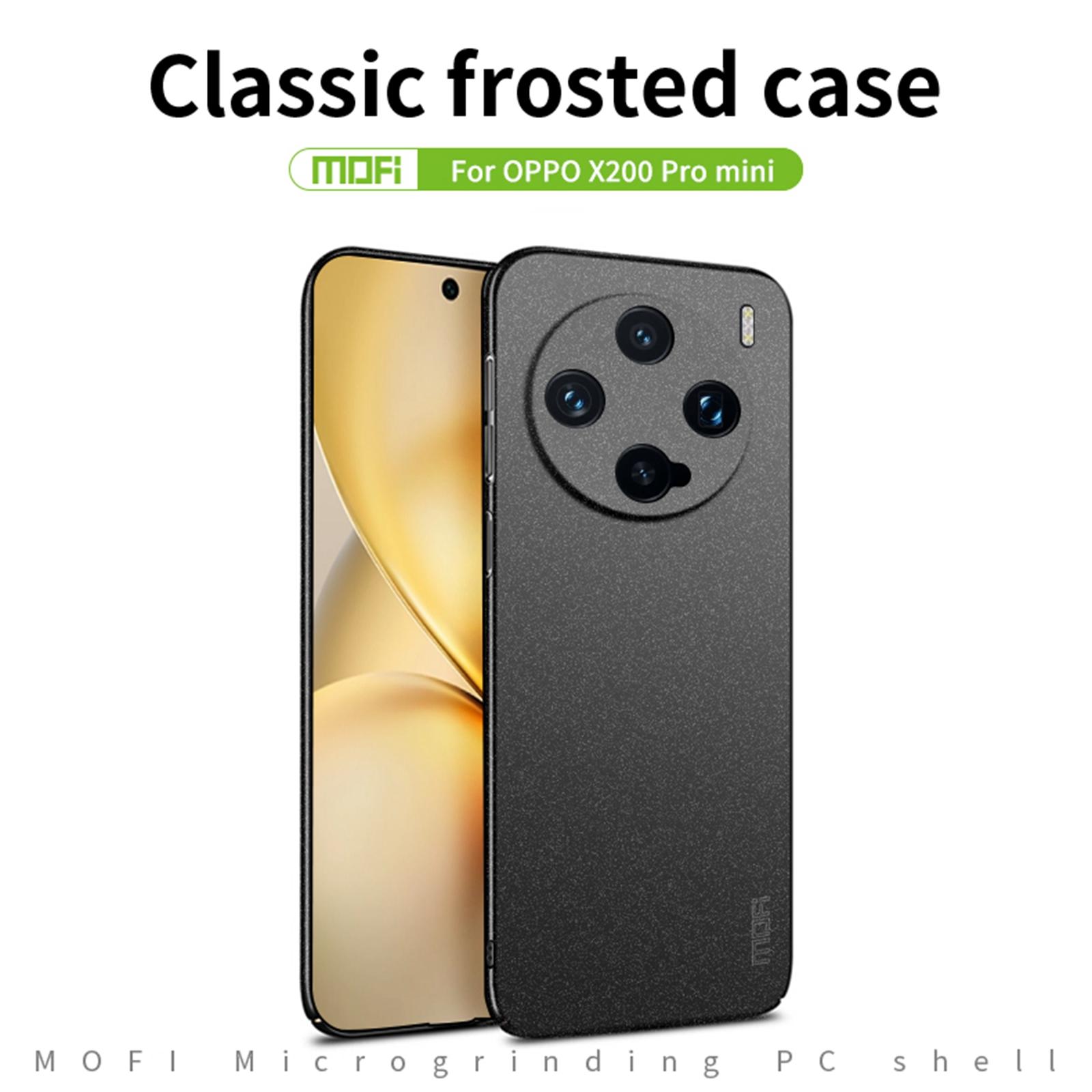 

For vivo X200 Pro mini 5G PC Case MOFI Shield Matte Series Slim Fit Phone Cover Black