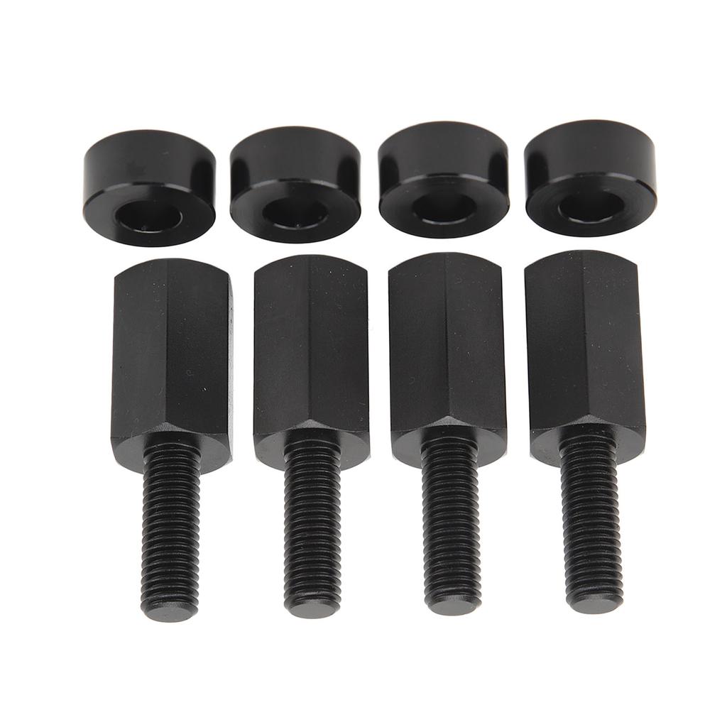 4PCS 1.5 Inch Seat Riser Easy To Install 1.5 To 2.0 Inches Seat Lift Mounts for Maverick X3 All Years Black