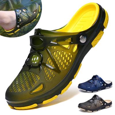 Sommer Männer Sandalen Clogs Outdoor Casual Strand Hausschuhe Atmungsaktive Hohl Wasser Sport Schuhe Flip-Flops Männlich Schwimmen Aqua Turnschuhe