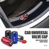 4 Stück Auto Logo Reifenventilkappe Radluftventilschaft Abdeckung Zubehör für LS LC IS350 ES300 GS350 CT200h GX460 LX570 RX500h NX300