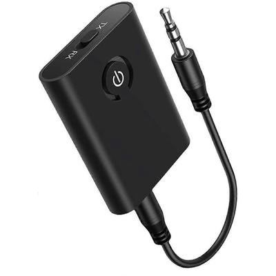 Bluetooth 5.0 Sender/modtager, 2-i-1 Trådløs 3,5 mm Audioadapter