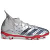 Adidas Ult Predator Freak.3 Ghete cu crampoane multiple pentru copii Ghete de fotbal Gri argintiu FY7625