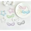 Acrylic Wing/Stars Shape Carabiner Hook Clips Card Holder Keychain Portable Outdoor Keyring Hook Backpack Pendant Gifts