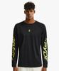 Spyder Unisex Sleeve Graphic Long Sleeve T-Shirt Sphfcnrl303Ublk