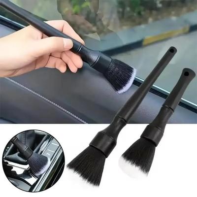 Car Ultra-Soft Detailing Brush Super Soft Auto Interior Detail Brush Duster Brush Wash Accessories Car Cleaning Tools