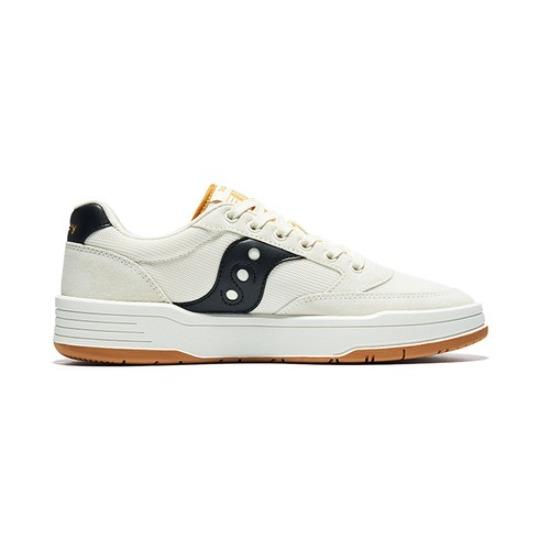 Saucony CROSS JZ Low Top Running Shoes Unisex Beige Yellow Black - S79046-9