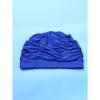 Unisex Pleated Fabric Swimming Cap With Added Head Circumference For Long Hair And Ear Protection, Beach Essentials, Beach Accessories, Pool Float