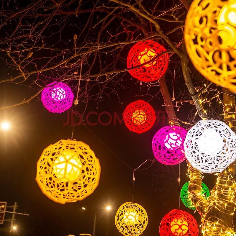 Luminous Hydrangea Ball-in-Ball Tree Decorative Light