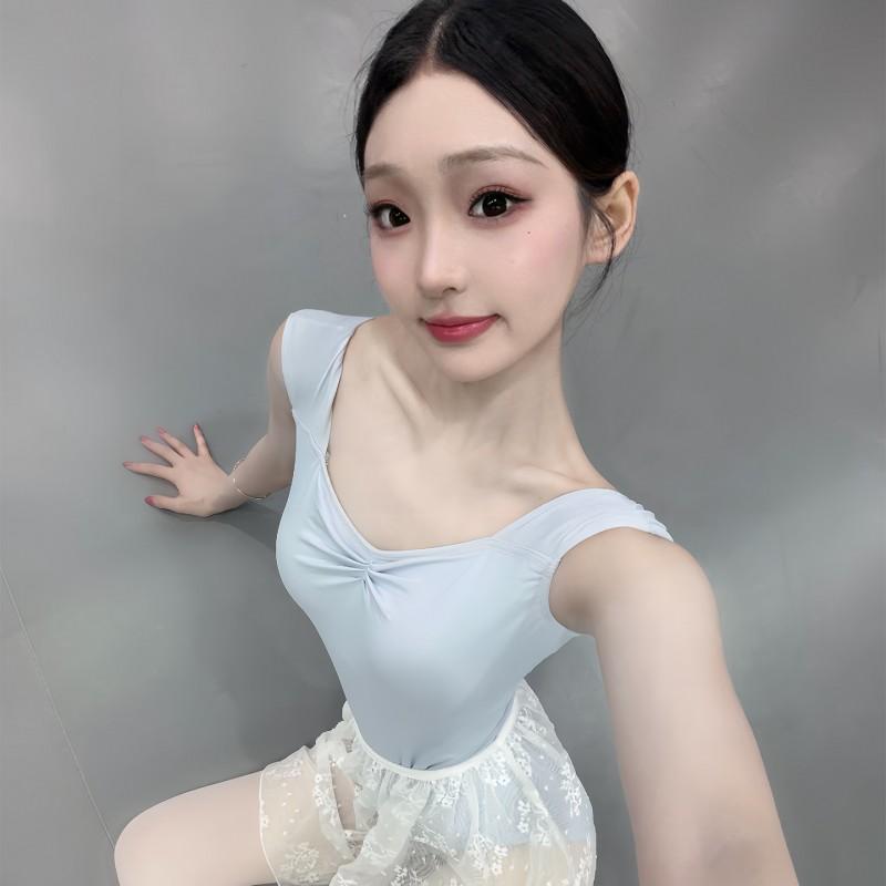 Women Adult Ballet Leotard Gymnastics Yoga Jumpsuit Dance Practice Wear