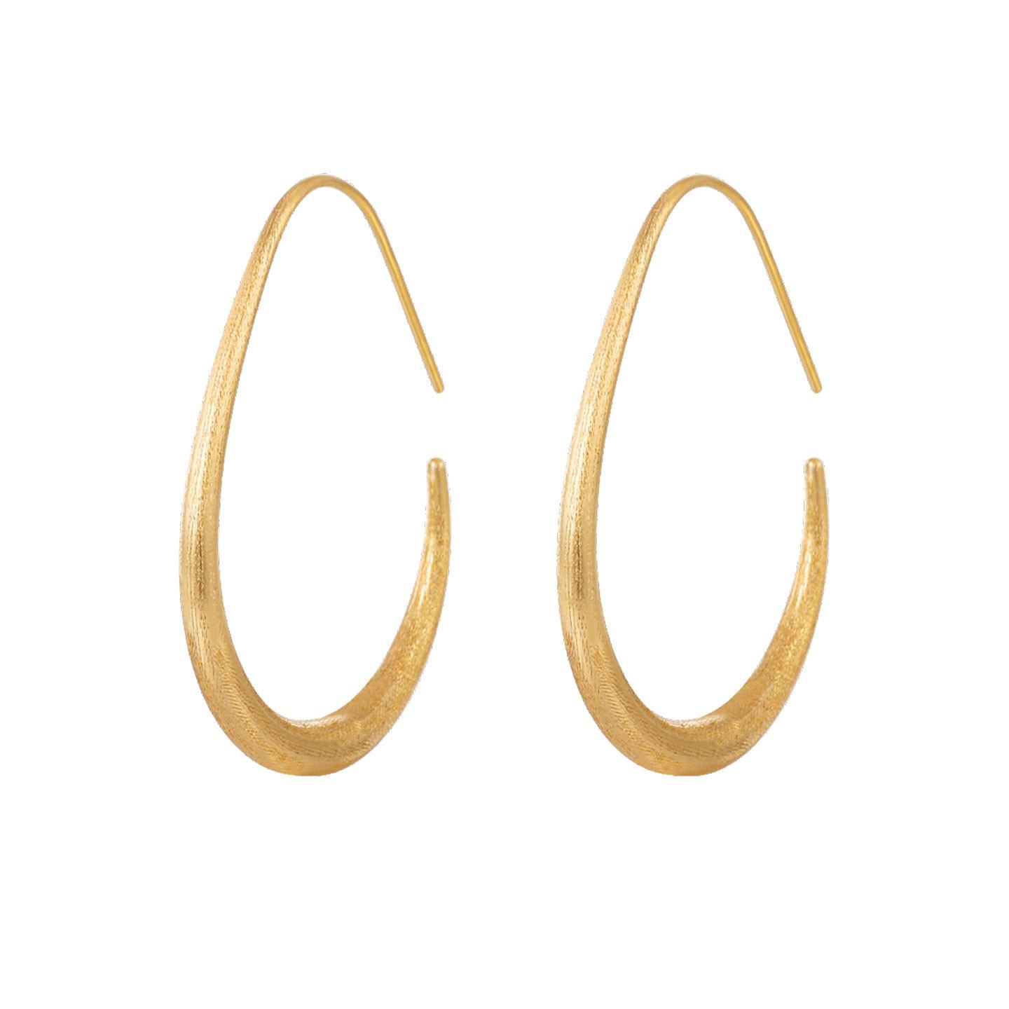 

Water Droplet Ring Earrings for Women s New Style, Light Luxury and High-end Feel, Frosted Earrings To Show Face and Small Temperament, Earrings