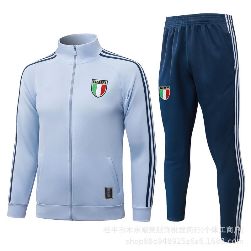 2627 Spagna Italia Juventus Giacca da Allenamento Calcio Manica Lunga Uomo Bambini