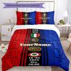Inter Milan Customize your name Bedding Set Breathable Duvet Cover with Pillowcases Home Decoration Birthday Gift