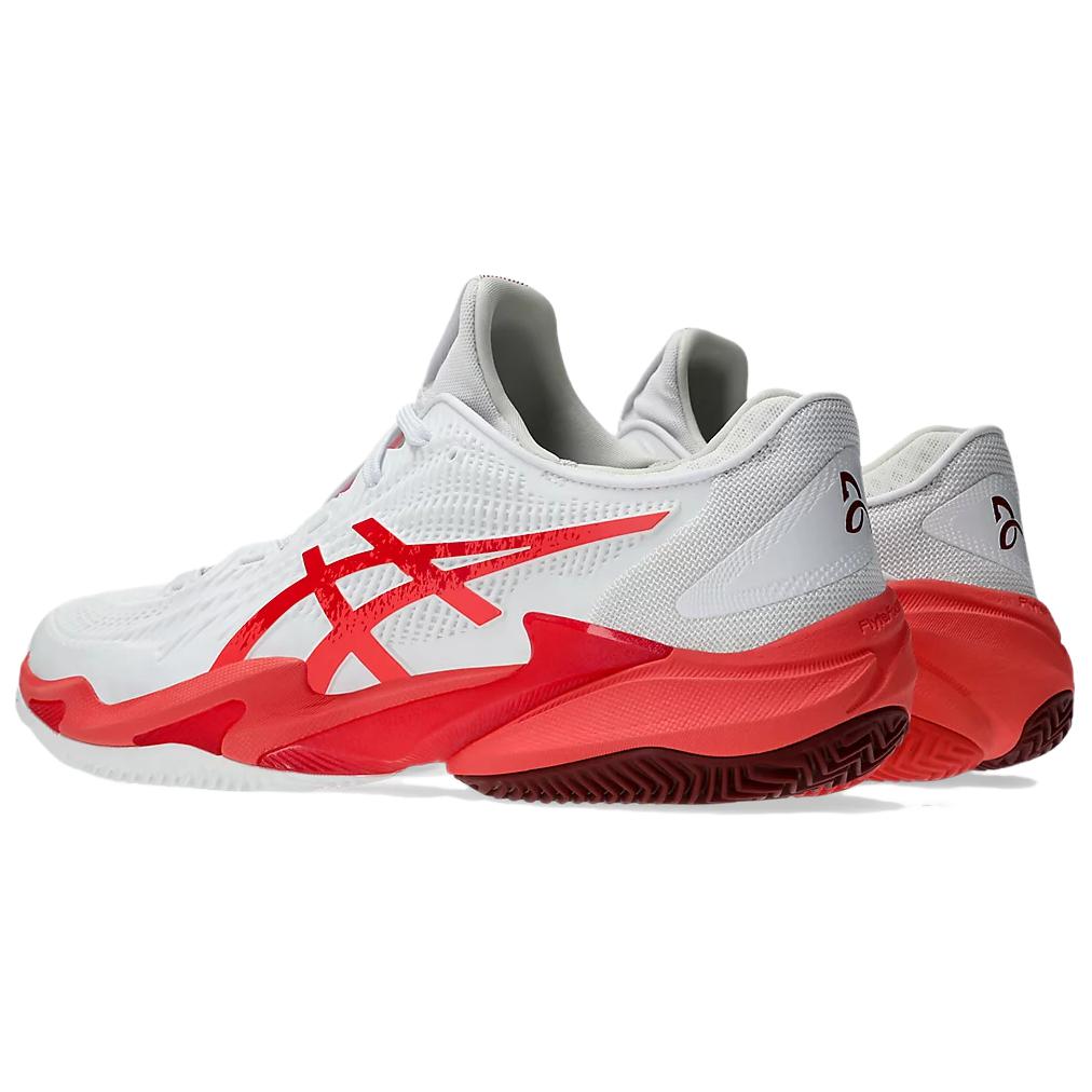 New Asics Court FF 3 Anti Slip Wear Resistant Low Top Tennis Shoes Men's Red White 1041A521-966