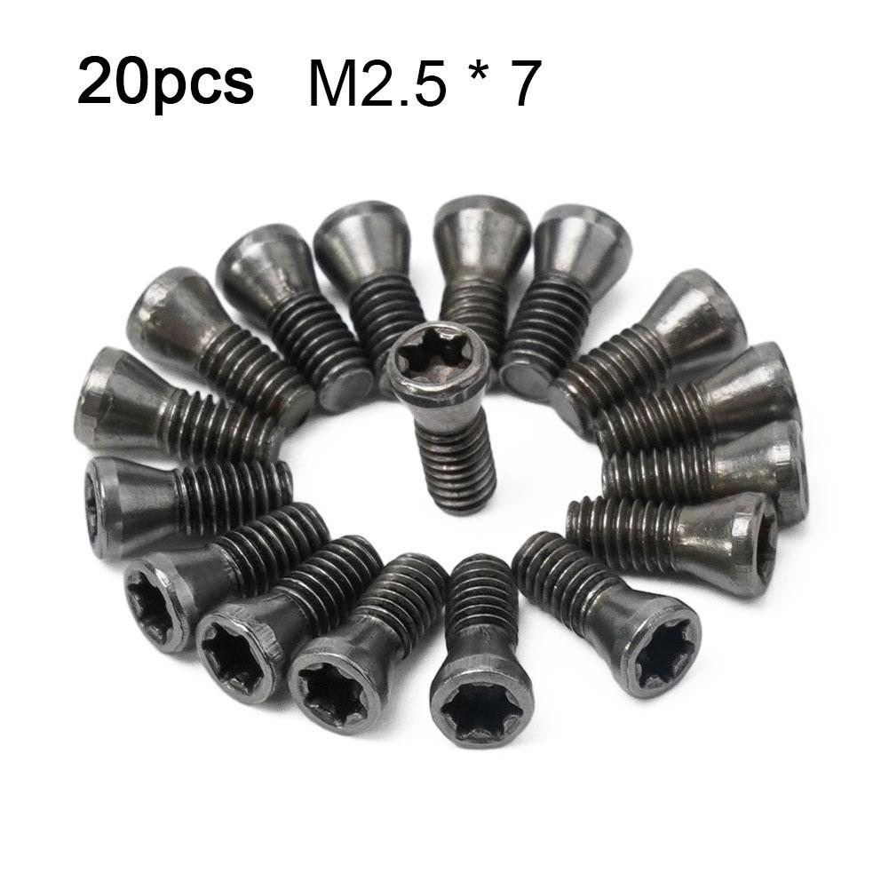 High Strength Torx Screws for Replaceable Carbide Inserts M2 To M5 Sizes