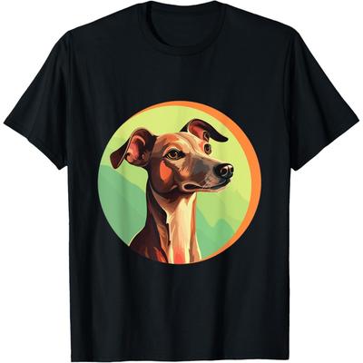 Italian Greyhound Dog Breed Wind Chime T-Shirt for Men Women Kids(1)