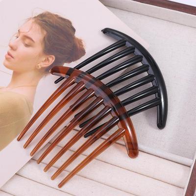 Horquillas Pasadores Pinza para el Cabello Volumen Moño Horquilla para el Cabello Peine para Cola de Caballo Mujeres