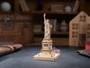 Ugears Statue of Liberty 70247 Wooden Puzzle No Glue or Tools Required 3D Puzzle Includes Assembly Instructions - - - - Beginner-Friendly