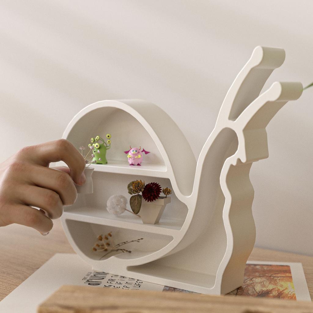 Molde para Estantería de Caracol Lindo Molde de Silicona Soporte de Exhibición de Media Luna Bandeja Molde para Fundición de Epoxi Soporte para Joyería DIY Estante de Almacenamiento Manualidad DIY Hogar