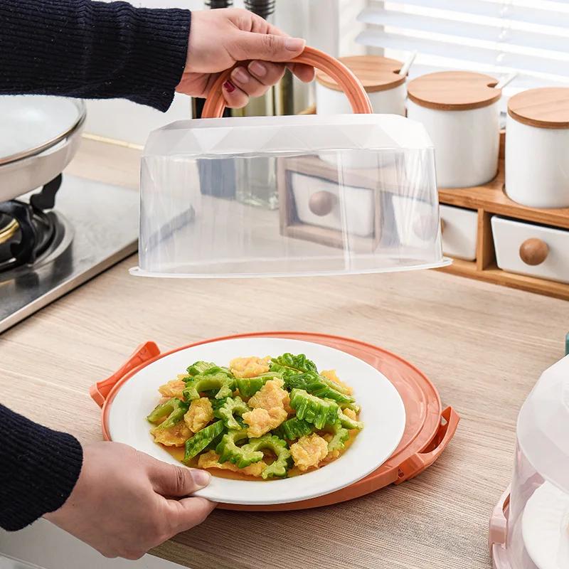 8 Zoll Tragbare Kuchenbox Lebensmittel Frischhaltebox Kühlschrank Aufbewahrungsbox Obst Gemüse Outdoor Camping Aufbewahrungsboxen