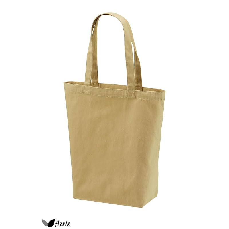 [Azulte] tote bag canvas set of 2 cotton shoulder bag convenience store bag lessons work student Washable For commuting For school commuting to school