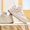 Anta Cream Bag Comfortable Fashion Non-Slip Wear-Resistant Low-Top Skate Shoes Women Sneaker White 922438009-1