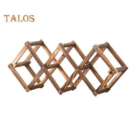 

Деревянная стойка для хранения вина, дизайн в форме пчелы, сборка не требуется, горизонтальное размещение бутылок, влажная пробка, универсальный органайзер для 3-10 бутылок B 5pcs