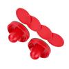 Plastic Lightweight Goalies Ice Hockey Pushers Pucks Set Replacement for Tables Game