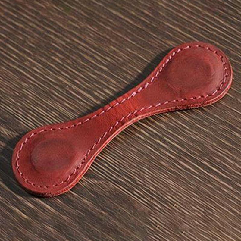 3Pc Notebook Book Markers Page Divider Magnetic Leather Bookmark Double-Sided Magnetic Buckle Magnet Clip Staionery Supplies