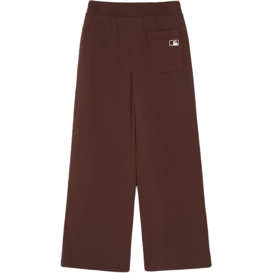 New MLB Basic Collection New York Yankees Casual Pants Women's Dark Brown 3FPTB0744-50BRD