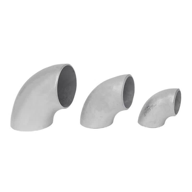 Industrial 304 Stainless Steel 90-Degree Welding Elbow