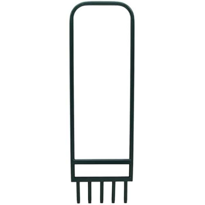 Aérateur de pelouse - VIDAXL - 5 Dents Creuses - Acier Revêtu - Outil Manuel - Vert