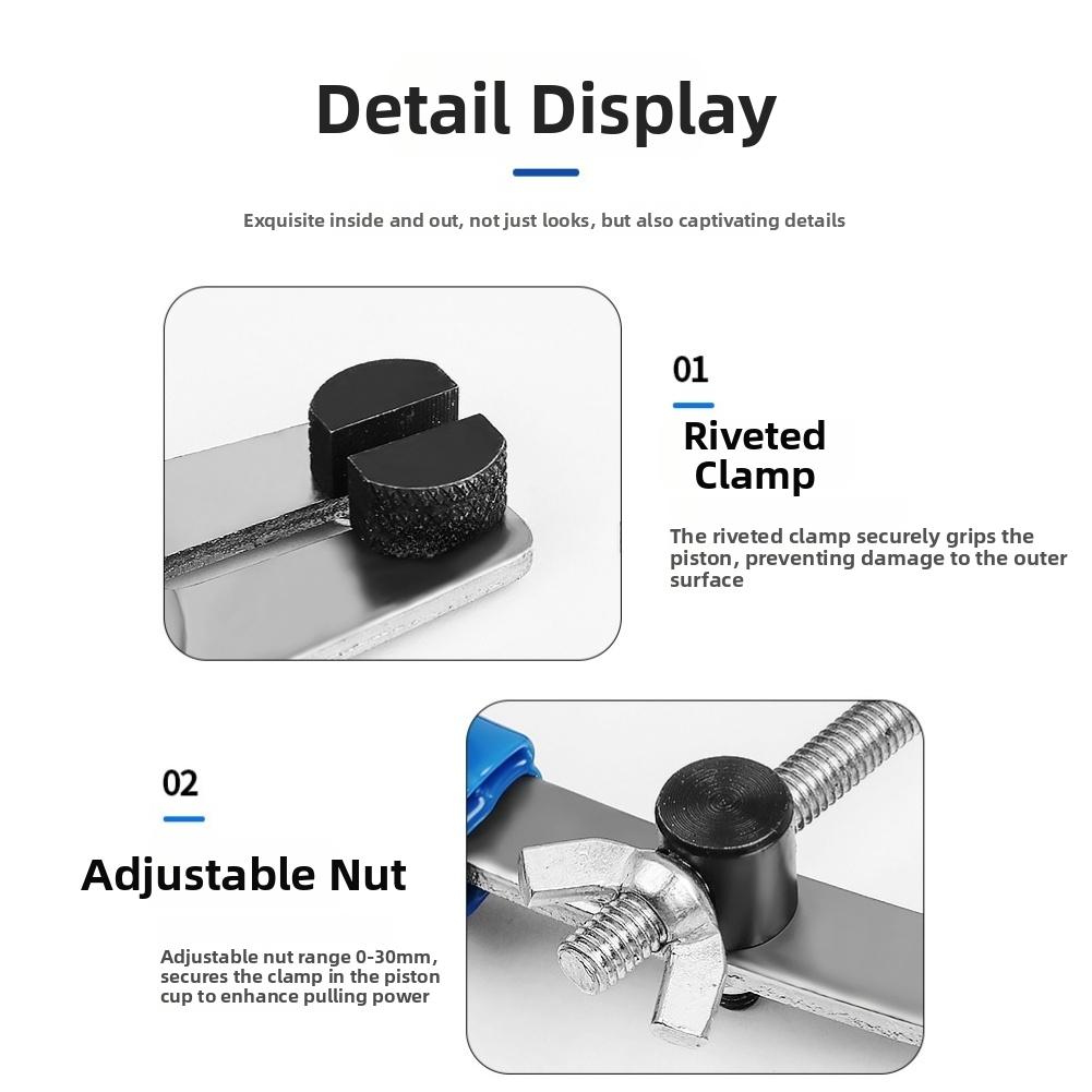 For Brake Maintenance 24*3cm Brake Remover Customizable Fit Brake Tool Forged Alloy Versatile Fit Non-slip Hold