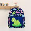 Attractive Nursery School Backpack Children Adorable Dinosaur Design Cozy Feel