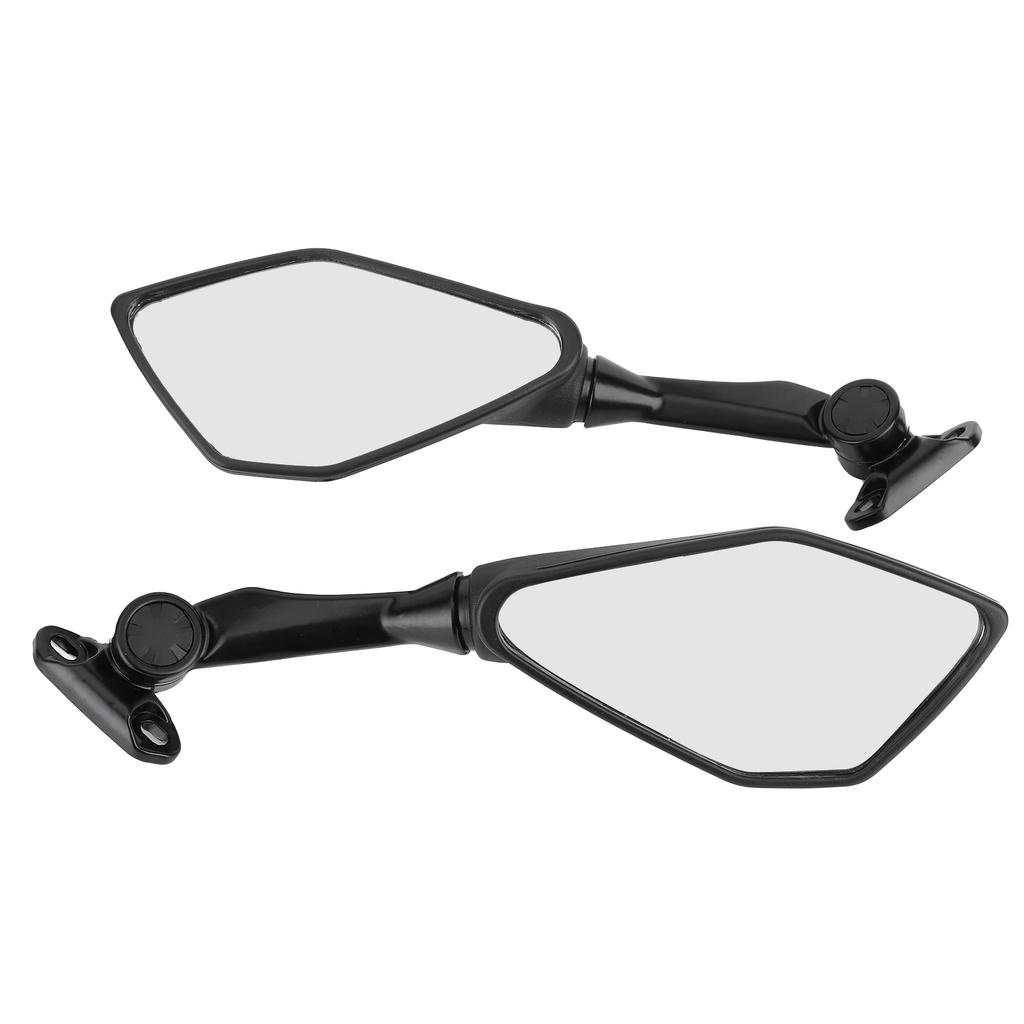 Pair Motorcycle Rearview Mirrors with Mounting Accessory Fit for Honda CBR900 CBR919 CBR929 CBR954