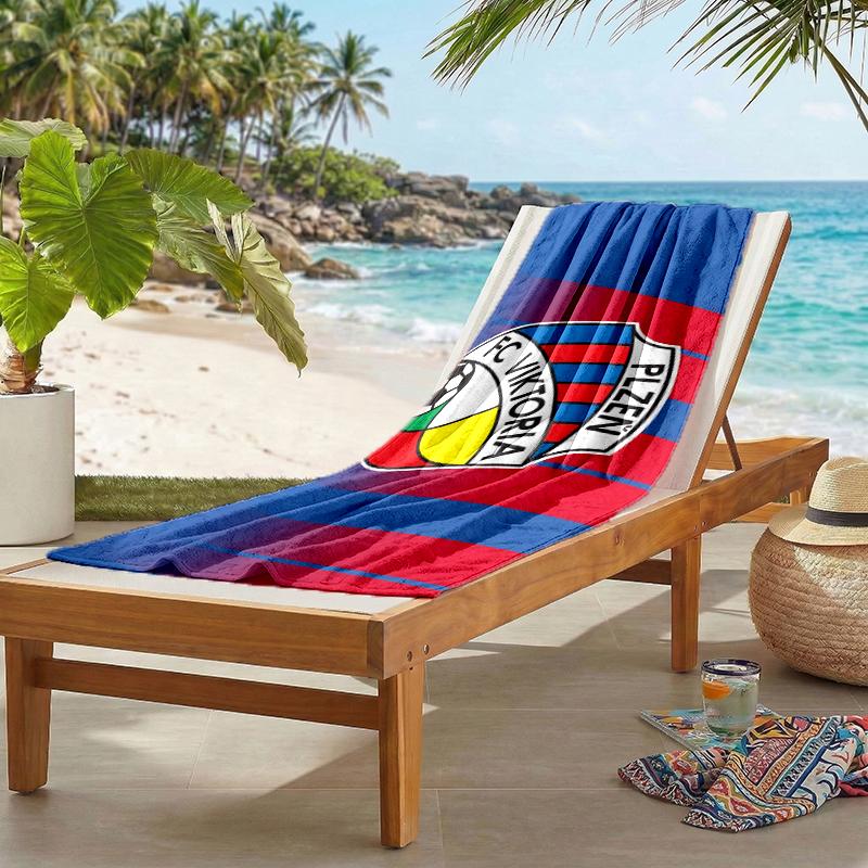 Fc Viktoria Fashion Beach Towel: Ideal for Summer Adventures Soft, Absorbent and Quick Drying Suitable for Swimming and Bathing