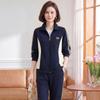 Yalu Women's Two-Piece Striped Casual Tracksuit