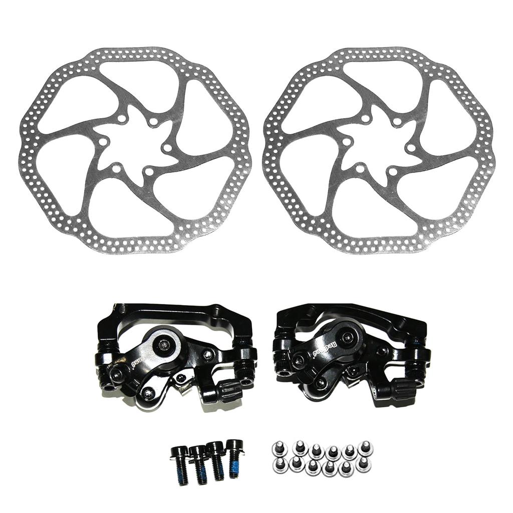 Fahrrad Scheibenbremsensatz einschließlich vorderem und hinterem Bremssattel 160mm Rotor für Mountainbike