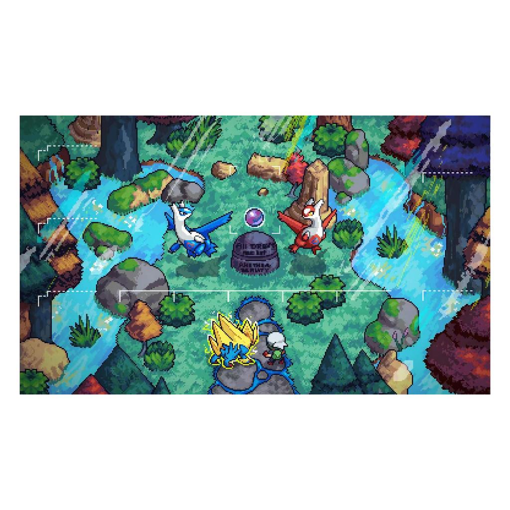 XXmm Diy Ptcg Pixel Version Groudon Kyogre Card Battle Mat Ptcg Suicune Single Player Board Game Card Battle Card Pad
