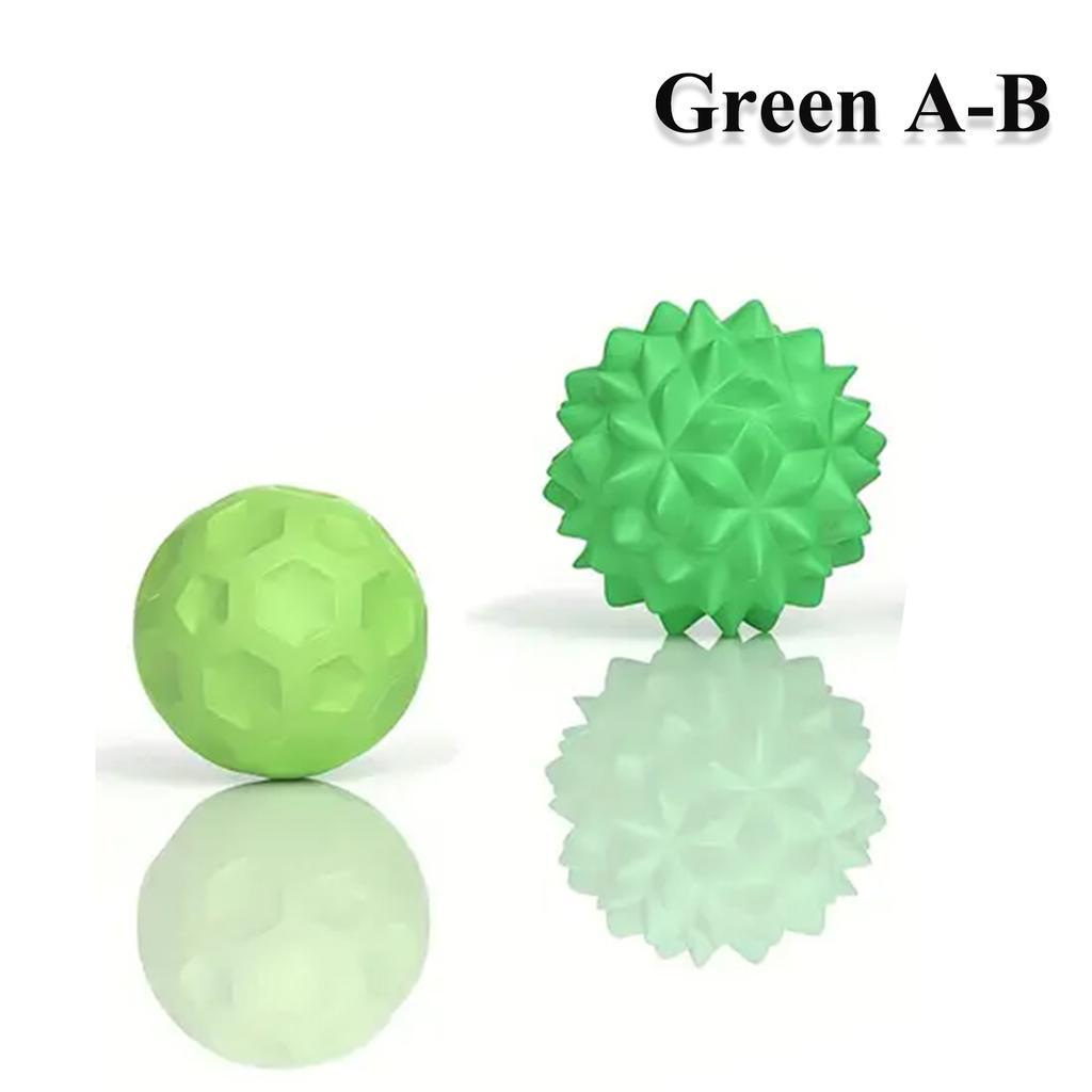 2-8 szt. Silikonowa Magnetyczna Piłka Sensoryczna Magnetyczna Zabawka Sensoryczna Odstresowująca Miękki Masaż Trening Małe Ozdoby Miniaturowy Model