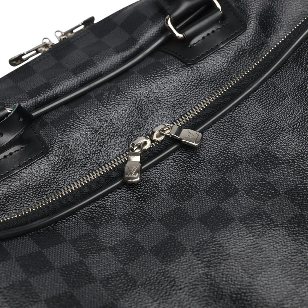 Louis Vuitton Damier Graphite Ikar Shoulder Bag Business Bag Damier N23253 Used
