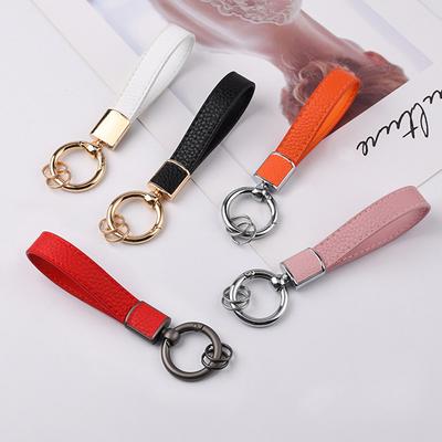 Suport Breloc Metal Piele de Lux pentru Femei Gadgeturi pentru Bărbați Accesorii Breloc Auto pentru Cupluri Suport Chei Mașină de Înaltă Calitate