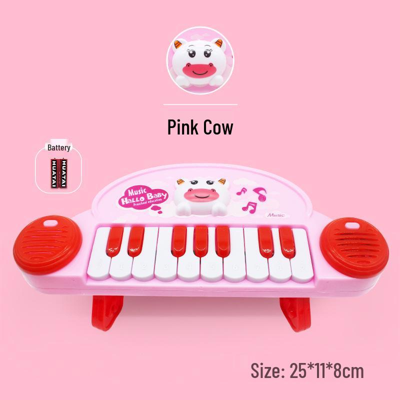 Children's Electronic Organ Piano with Microphone - Educational Toy for Beginners, Ages 2-3