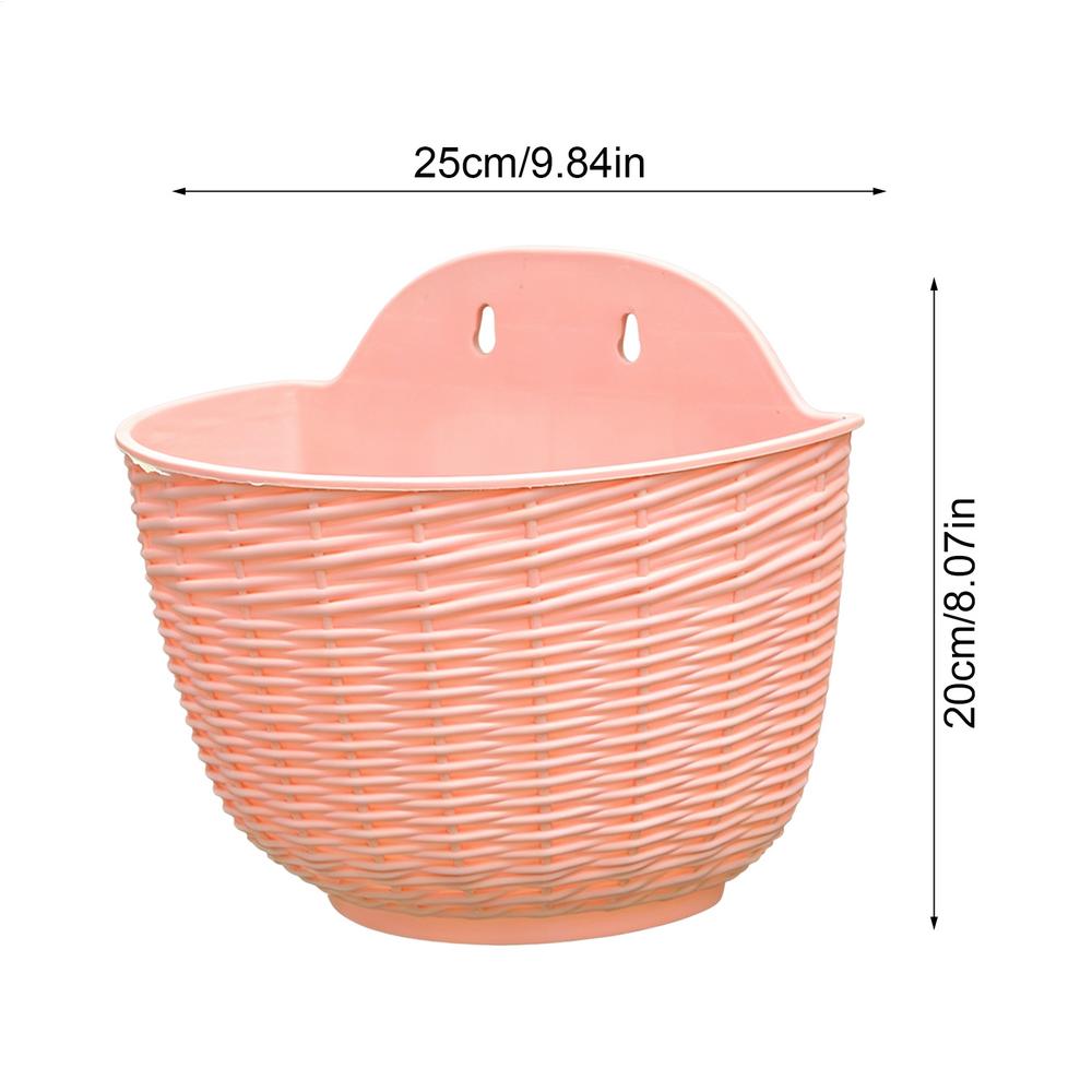Imitation Flower Pot Garden Flower Pot Flower Pot Wall Hanging Plant Planting Pot Basket Courtyard Balcony Garden Supplies