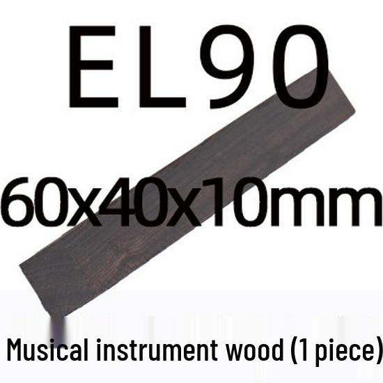 DIY Ebony Guitar Handle Wood Blanks and Accessories