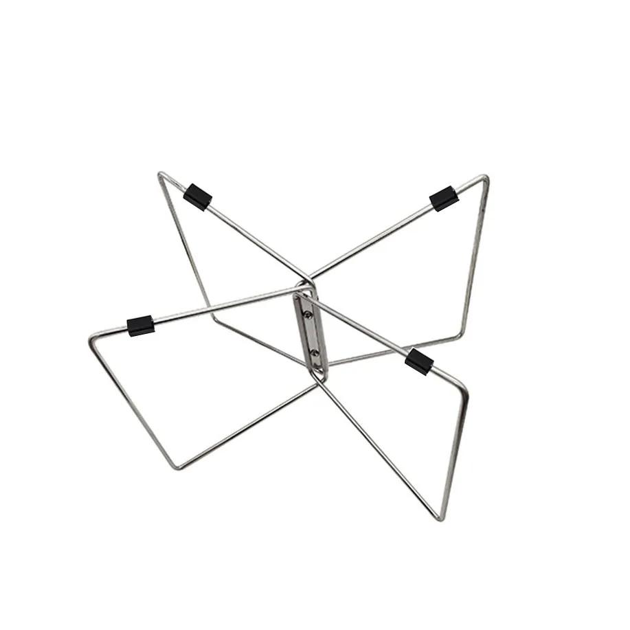 

Camping Foldable Metal Stand Folding Cooler Box Stand Ice Box Stand Iron Storage Box Bracket Outdoor Storage Boxes Shelves