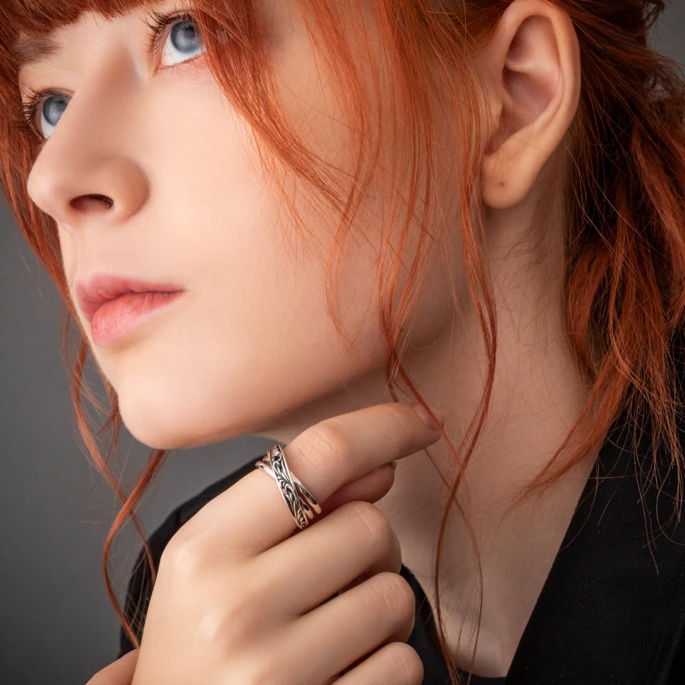 Artemis Classic Eternity Forever Ring Silver Accessory for Men and Brand Silver 925 ACR0302, Women, Jewelry, Ring, (Size 20)