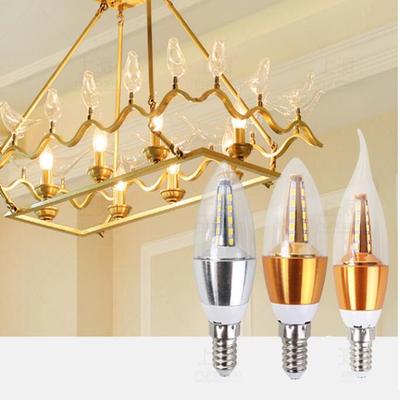 220V 5W Led Candle Bulb E14 Waterproof Aluminum Energy Saving Lamp